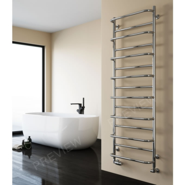 Reina Belbo Polished Stainless Steel Towel Rails