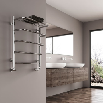 Reina Elvo Polished Stainless Steel Towel Rails