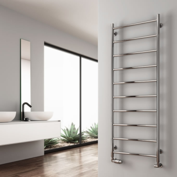 Reina Savio Polished Stainless Steel Towel Rails