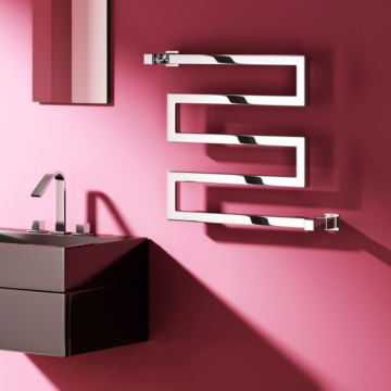 Reina Serpe Chrome Towel Rails
