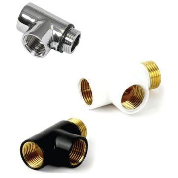 Reina T Piece for Dual Fuel Radiator Installation