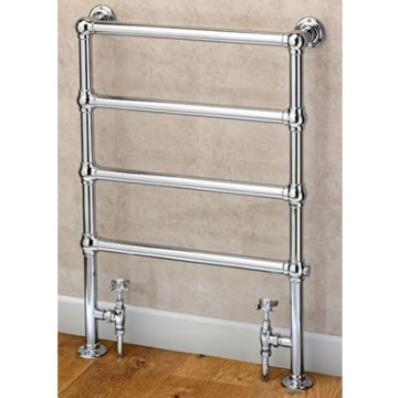 Supplies4Heat Cleves Floor Standing Traditional Towel Rail