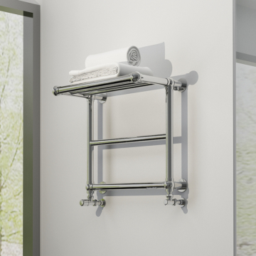 Aeon Saluta Stainless Steel Polished Towel Rails