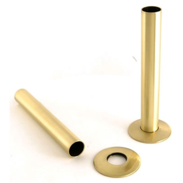 Radiator Pipe Sleeve Kit - Brass