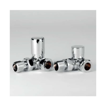 Sofia Corner Chrome Radiator Valve Set