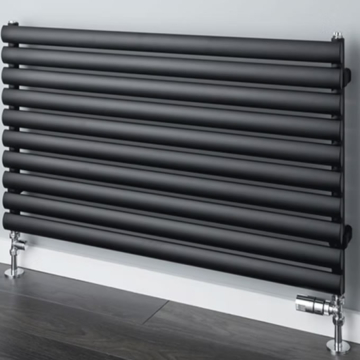 Supplies4Heat Tallis Horizontal Textured Anthracite Radiators