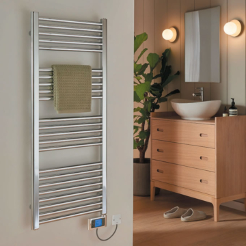 The Radiator Company Lupin Electric Towel Rails