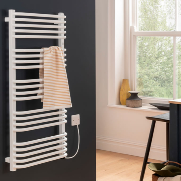 The Radiator Company Vira Electric Towel Rails