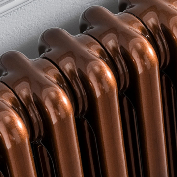 TRC Ancona Feature Finishes 4 Column Horizontal Radiators