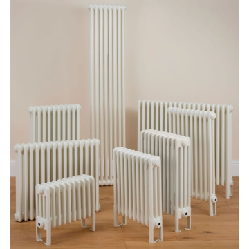 Column Radiators 2 Column 1800mm High White Radiators