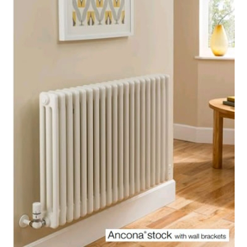 TRC Ancona 4 Column 600mm High Radiators - Stock in White