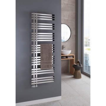 The Radiator Company Blues Stainless Steel Towel Rail