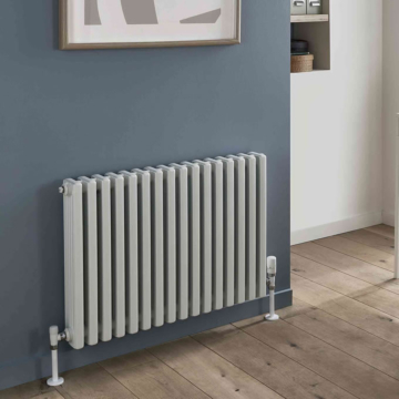 The Radiator Company Canto Aluminium Radiator in White Finish
