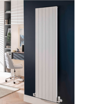 Centre Line Vertical White Aluminium Radiators
