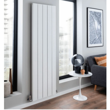 The Radiator Company Torre White Vertical Radiators