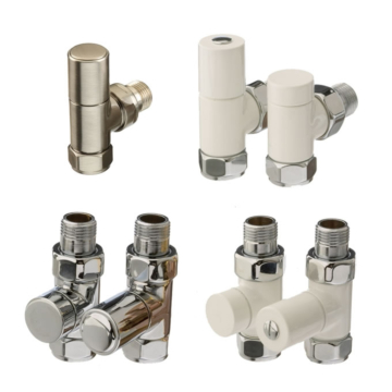 The Radiator Company Cylinder Radiator Valves (Pair)