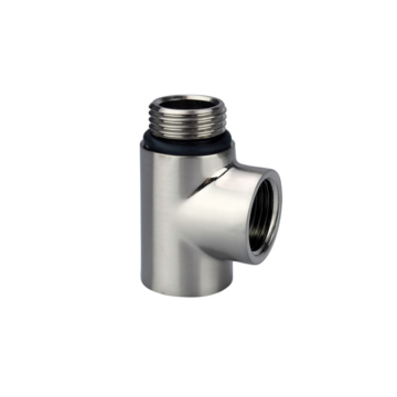 Ultraheat T Piece in Brushed Matt Finish for Dual Fuel Operation