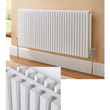 Ultraheat Klon Horizontal White 600mm High Radiators