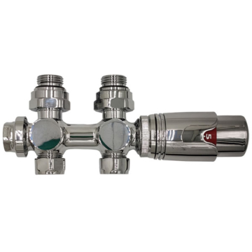 Ultraheat Twin Valve TRV Angle/Straight (6 ports) with TRV Liquid Sensor Head