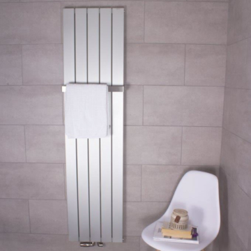 Ultraheat Bombe White Vertical Aluminium Radiators