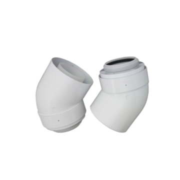 Viessmann 45deg elbow pair 80/125mm