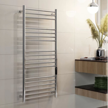 Vogue Araline Stainless Steel Dry Electric Towel Rails