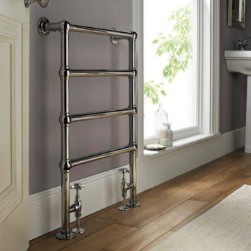 Vogue Ballerina Floor Mounted Towel Rails