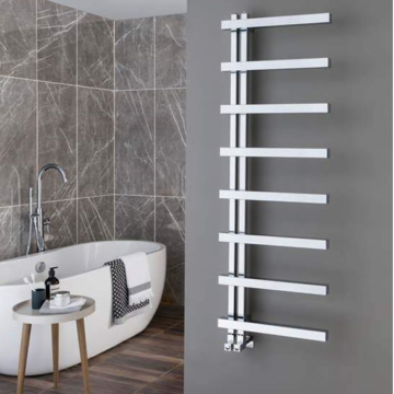 Vogue Keys II Wall Mounted Chrome Towel Rails