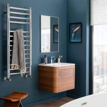 Vogue Manttra V Wall Mounted Chrome Towel Rails