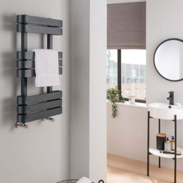 Vogue Sierra Anthracite Towel Rails
