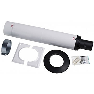 Worcester Greenstar Oilfit Short Telescopic Horizontal Flue Kit