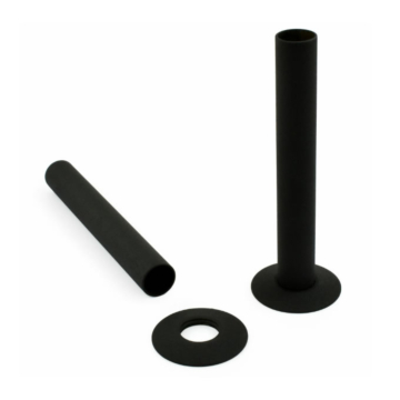 Radiator Pipe Sleeve Kit - Textured Black