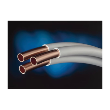 Yorkshire Kuterlex Minibore PVC Coated Copper Tube Coil 10mm x 25mtr White