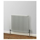 Rads 2 Rails Fitzrovia Horizontal White Radiators