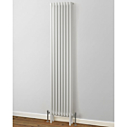 Rads 2 Rails Fitzrovia Vertical White Radiators
