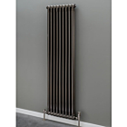Supplies4Heat Cornel Vertical 2 Column Bare Metal Lacquer Radiators