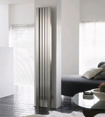 Aeon Marion L Polished Stainless Steel Radiators