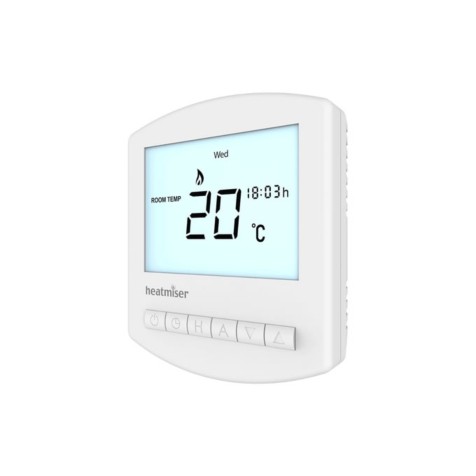 Heatmiser Slimline-B Battery Powered Programmable Thermostat