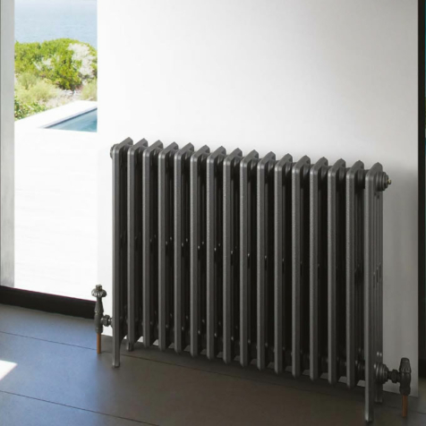 MHS Clasico Wall Mounted Cast Iron Radiators in Colours and Special Effects
