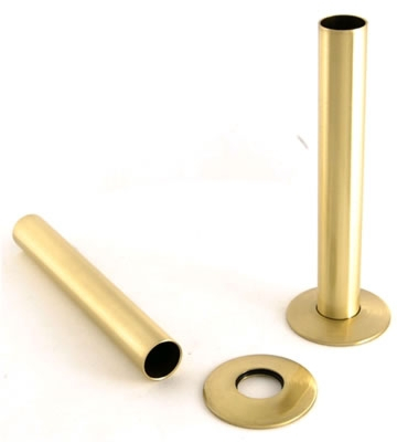 Radiator Pipe Sleeve Kit - Brass
