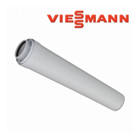 Viessmann 1950mm Extension 80/125mm