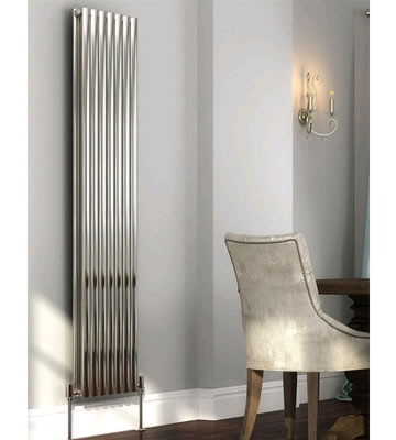 DQ Cove Stainless Vertical Single Radiators