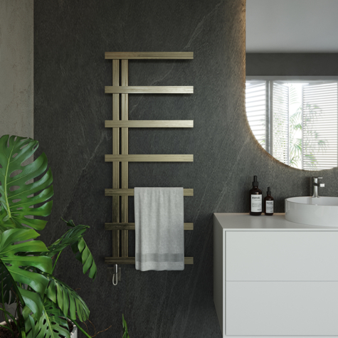Aeon Stile Fully Electric Stainless Steel Towel Rails